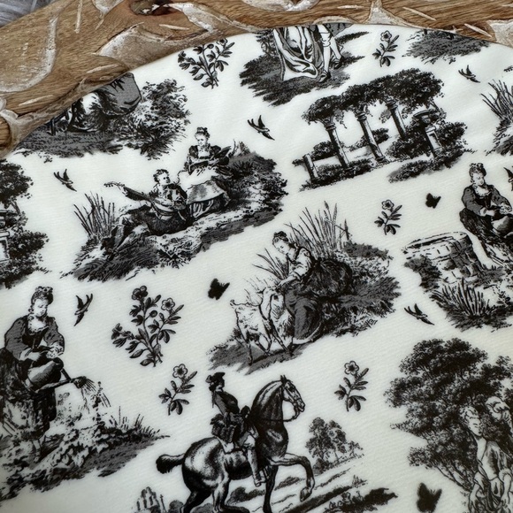 ROYALE GARDEN STAFFORDSHIRE CHINTZ COLLECTION BOBE CHINA HANDLED PLATTER EUC - Picture 5 of 13